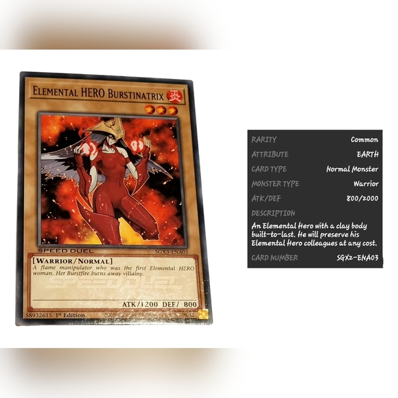 Yu-Gi-Oh CARD LOT OF 4 ELEMENTAL HERO WARRIOR (NEW) - Picture 3 of 6